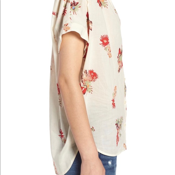 Madewell Floral Shirt - Picture 4 of 5
